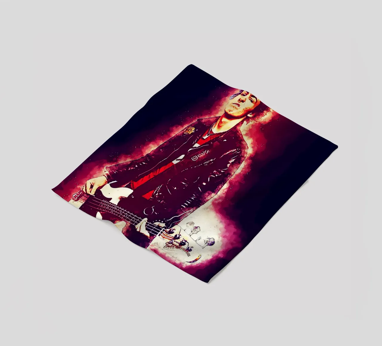 Epopea di Sid Vicious coperta in pile da neonartroom