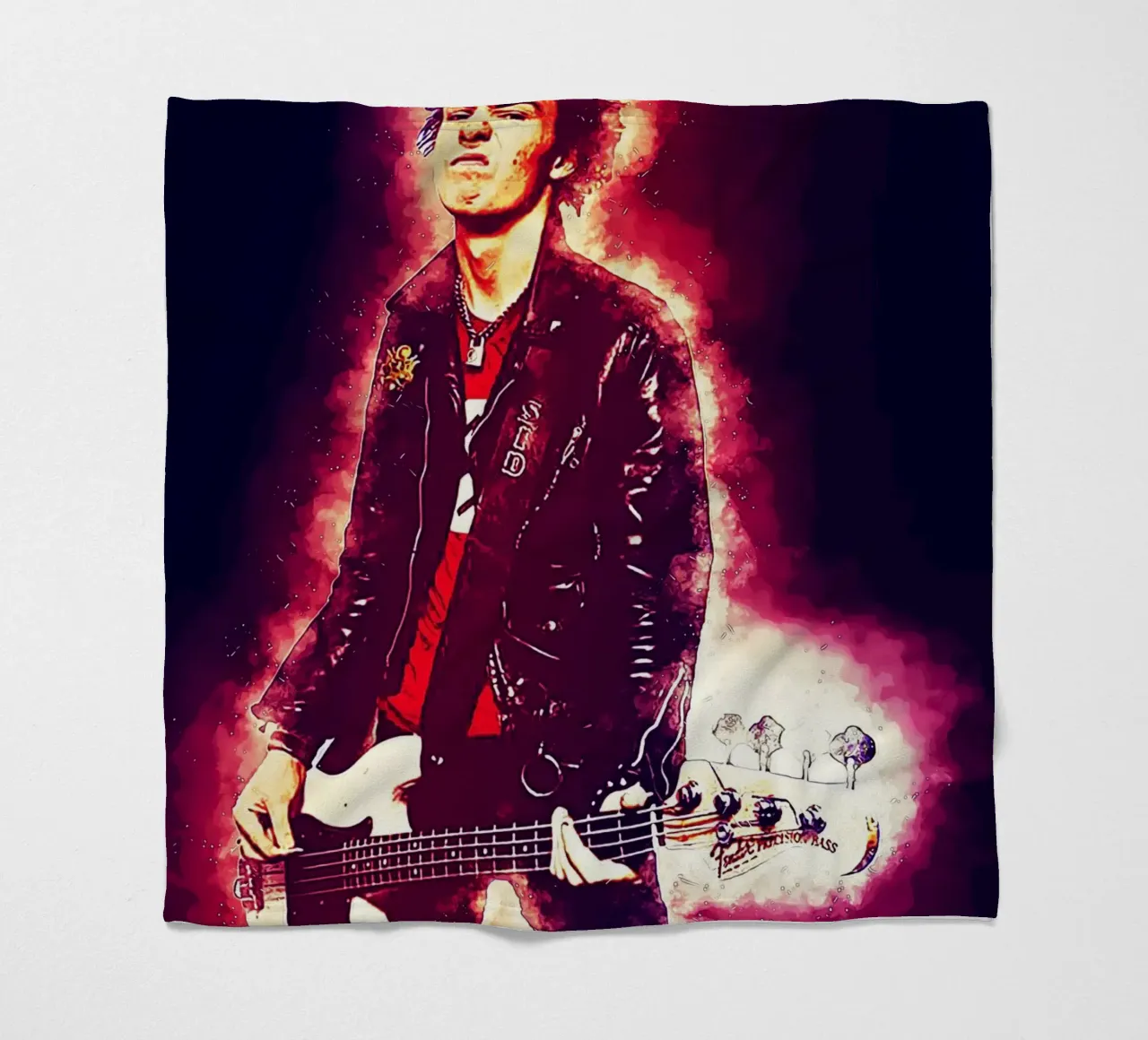 Epopea di Sid Vicious coperta in pile da neonartroom
