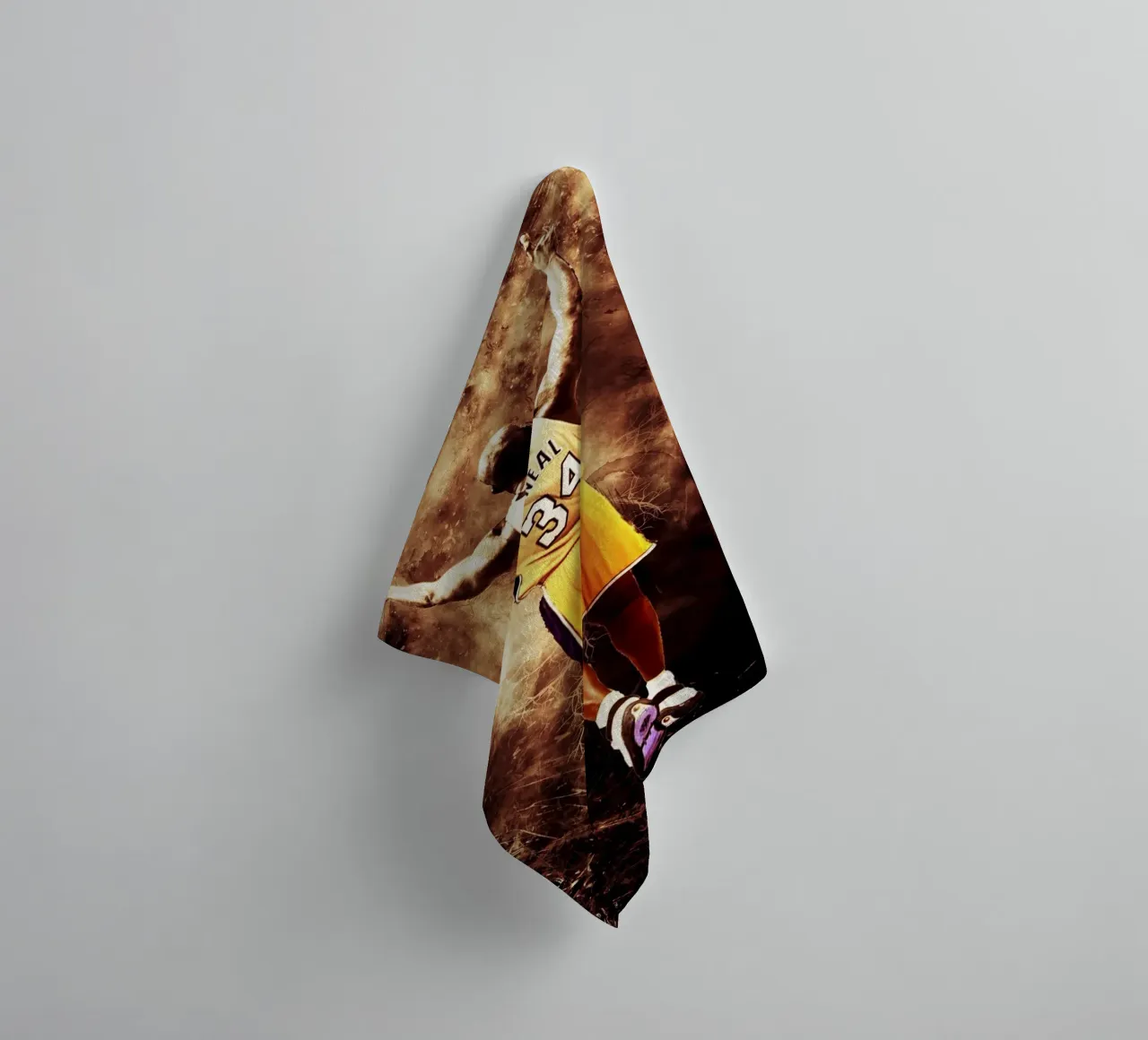 Art of O'neal towel by neonartroom
