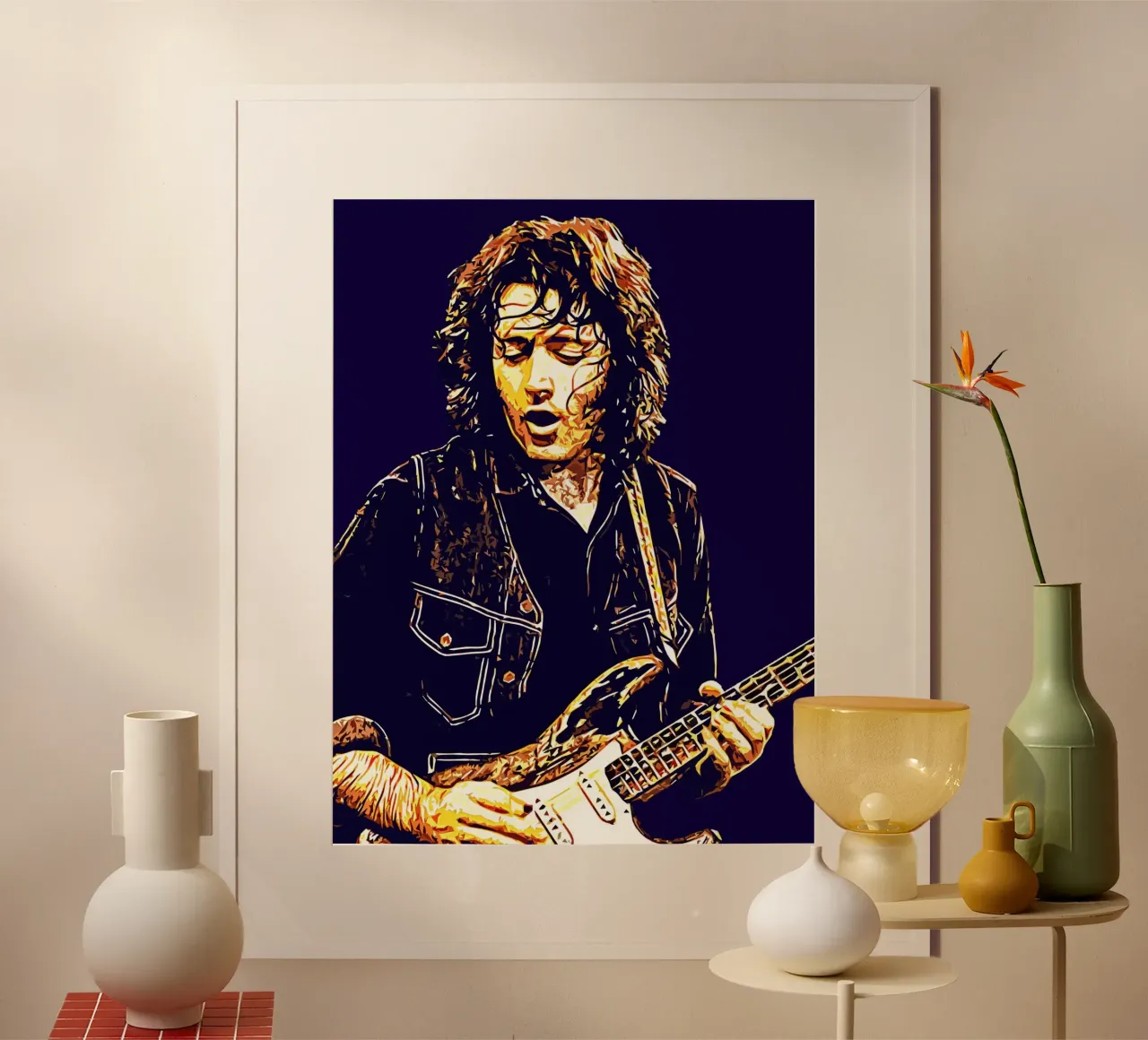 Il Blues Gallagher carta hahnemühle da neonartroom