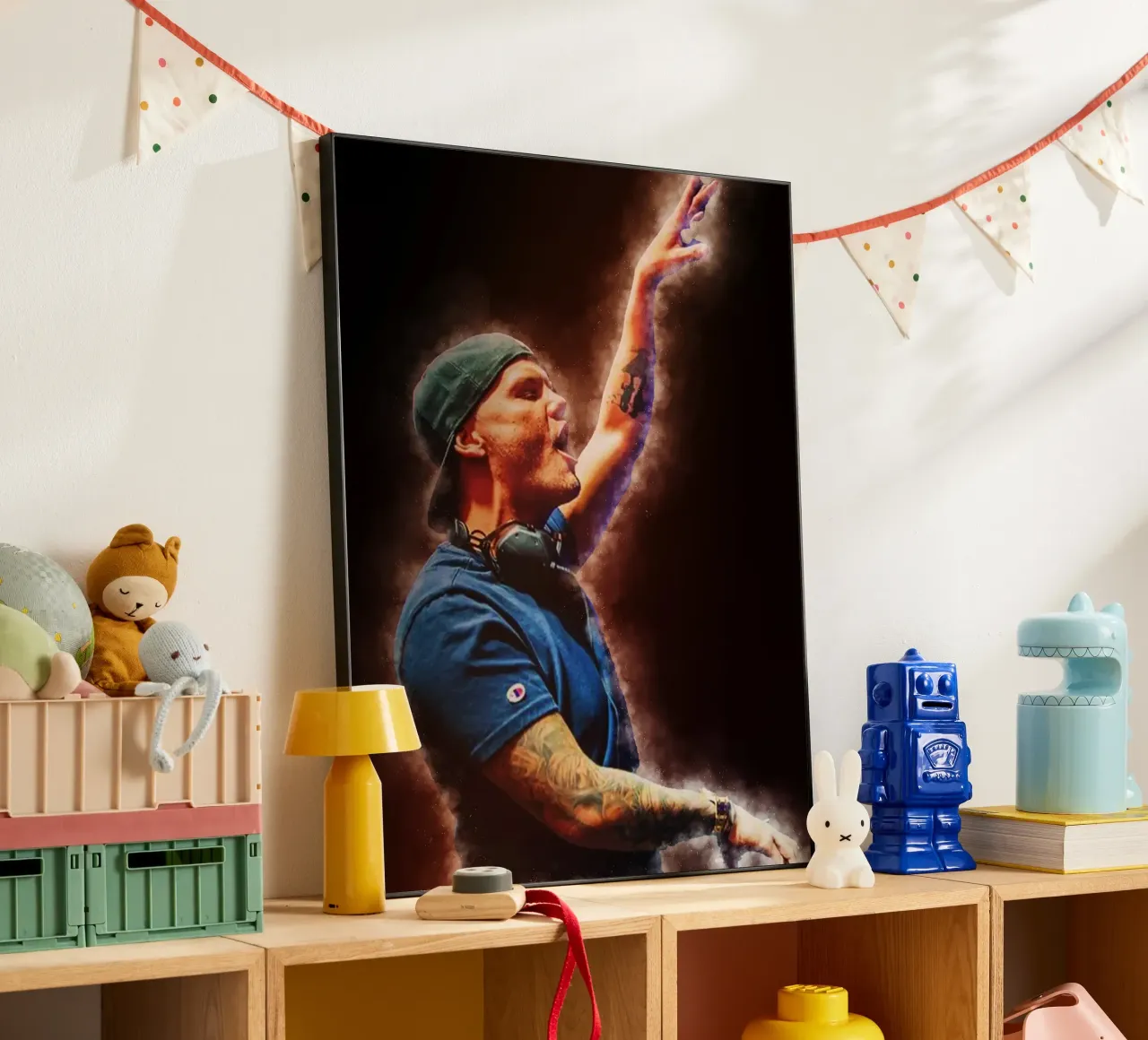 L'epopea di Avicii alluminio dibond da neonartroom