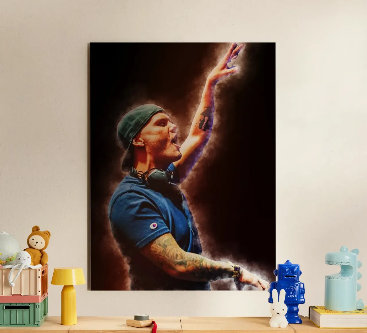 L'epopea di Avicii alluminio dibond da neonartroom