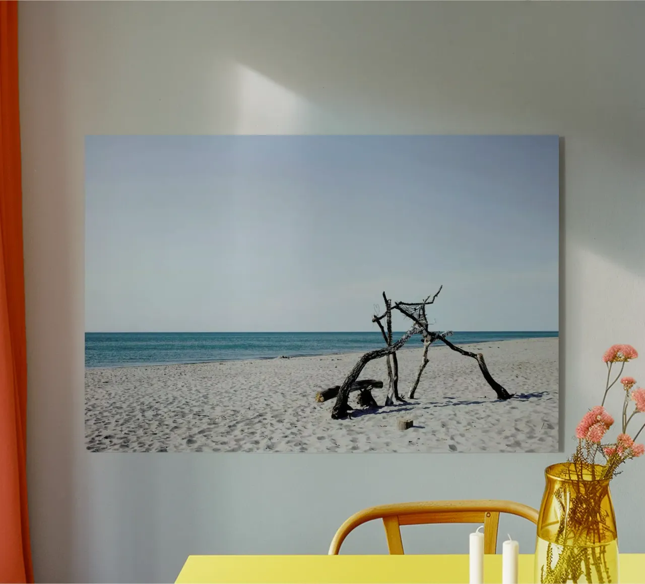 Naturstrand plexiglass da Picture On The Fridge