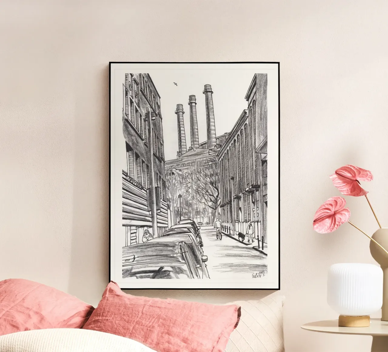 Tre camini plexiglass da Asobōze