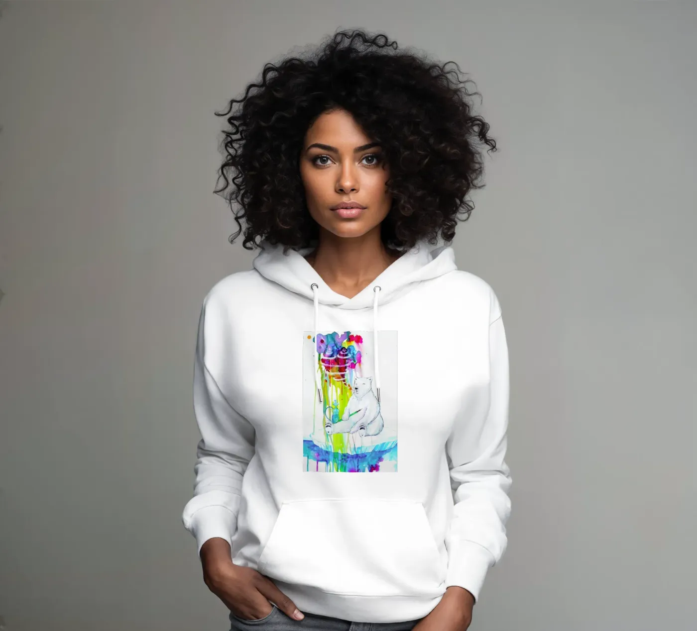Mint hoodie van Marc Allante