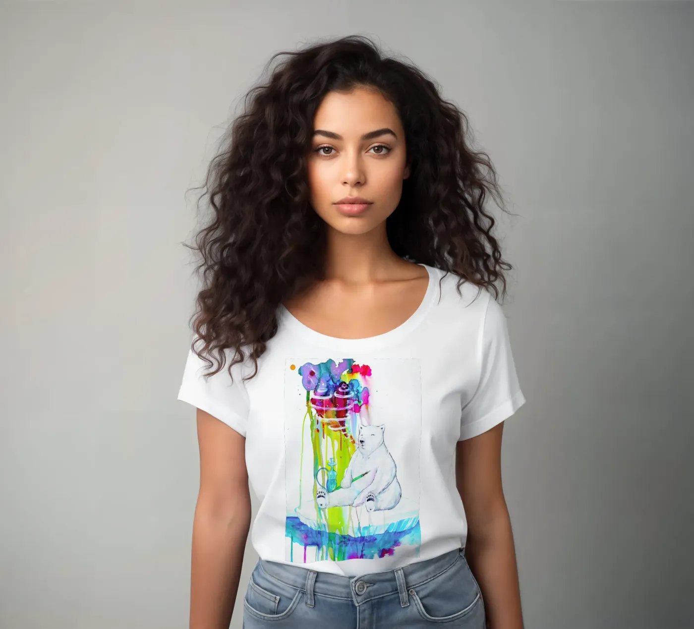 Mint t-shirt da donna da Marc Allante