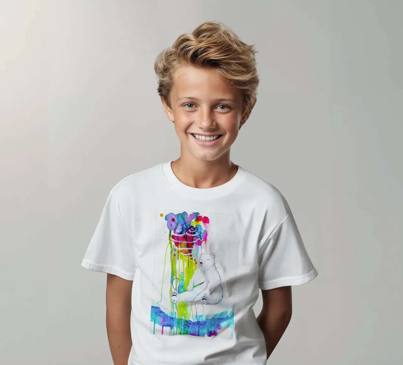 Mint t-shirt bambini da Marc Allante