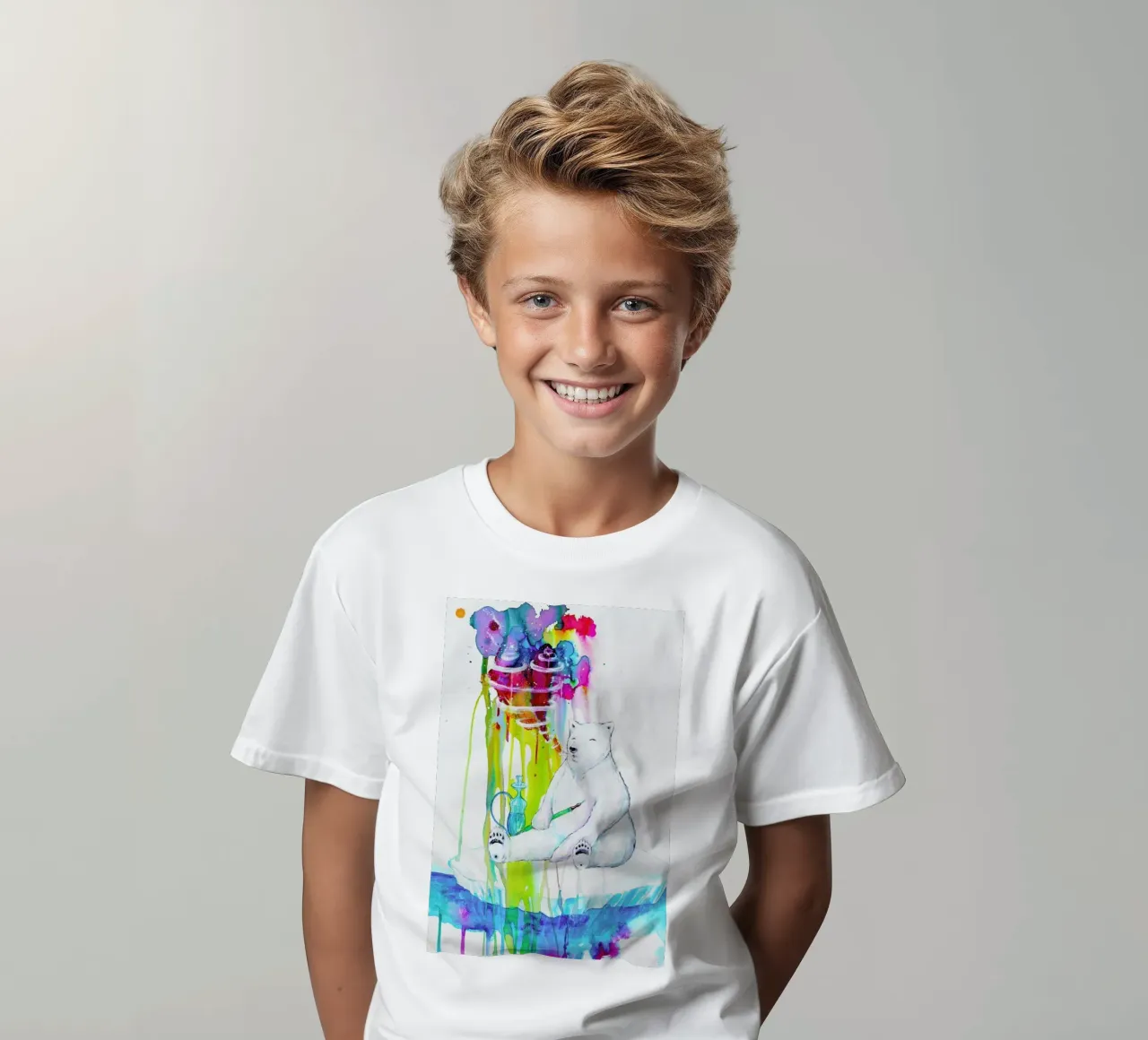 Mint t-shirt bambini da Marc Allante