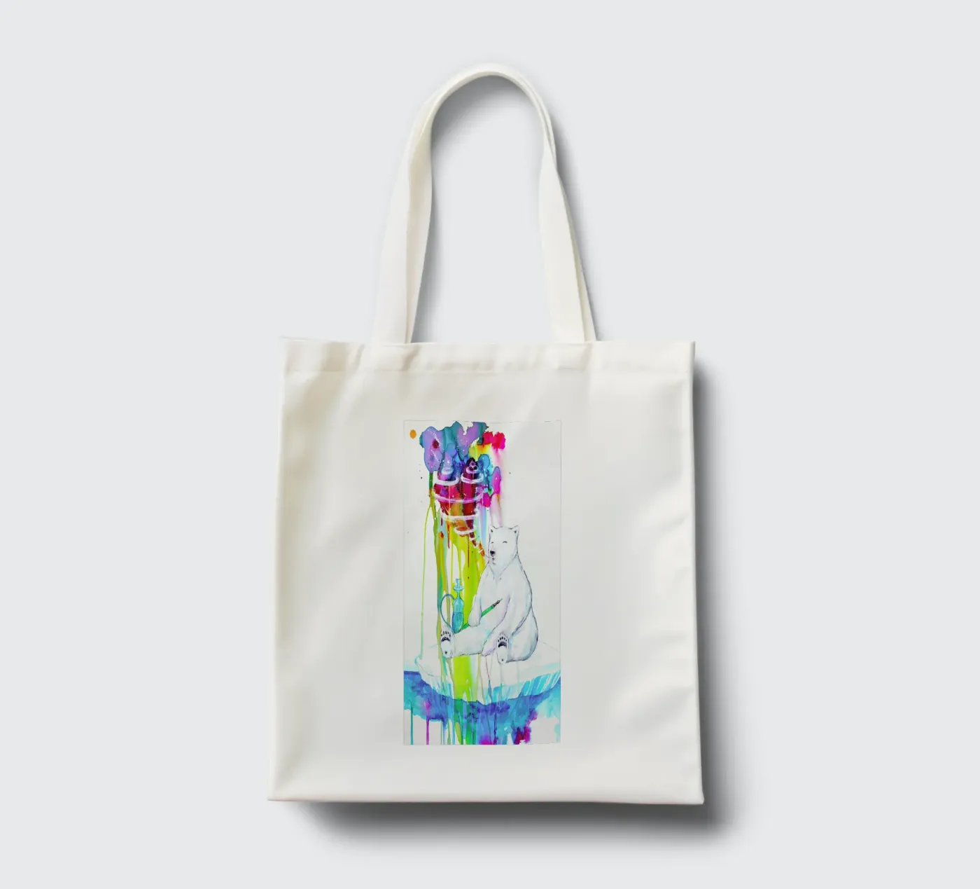Mint tote bag by Marc Allante