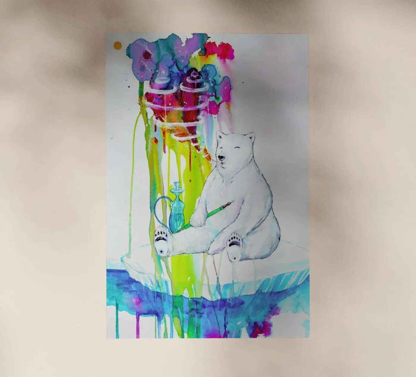 Mint backlit folie van Marc Allante