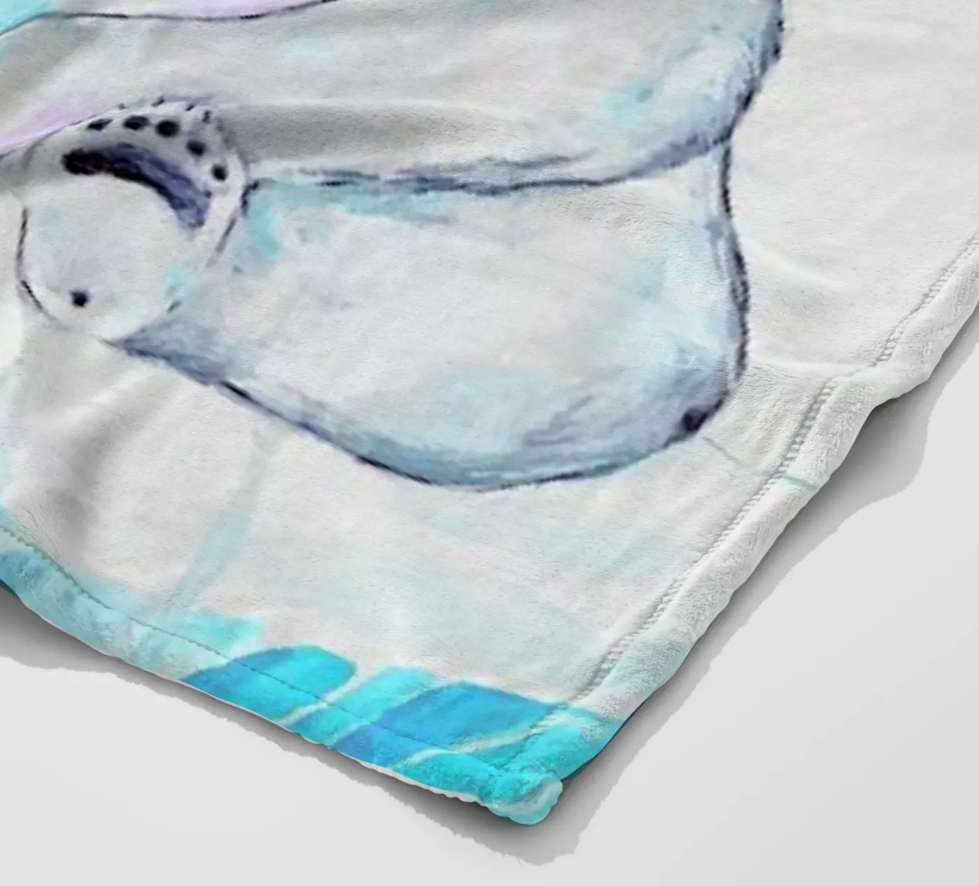 Mint Fleecedecke von Marc Allante