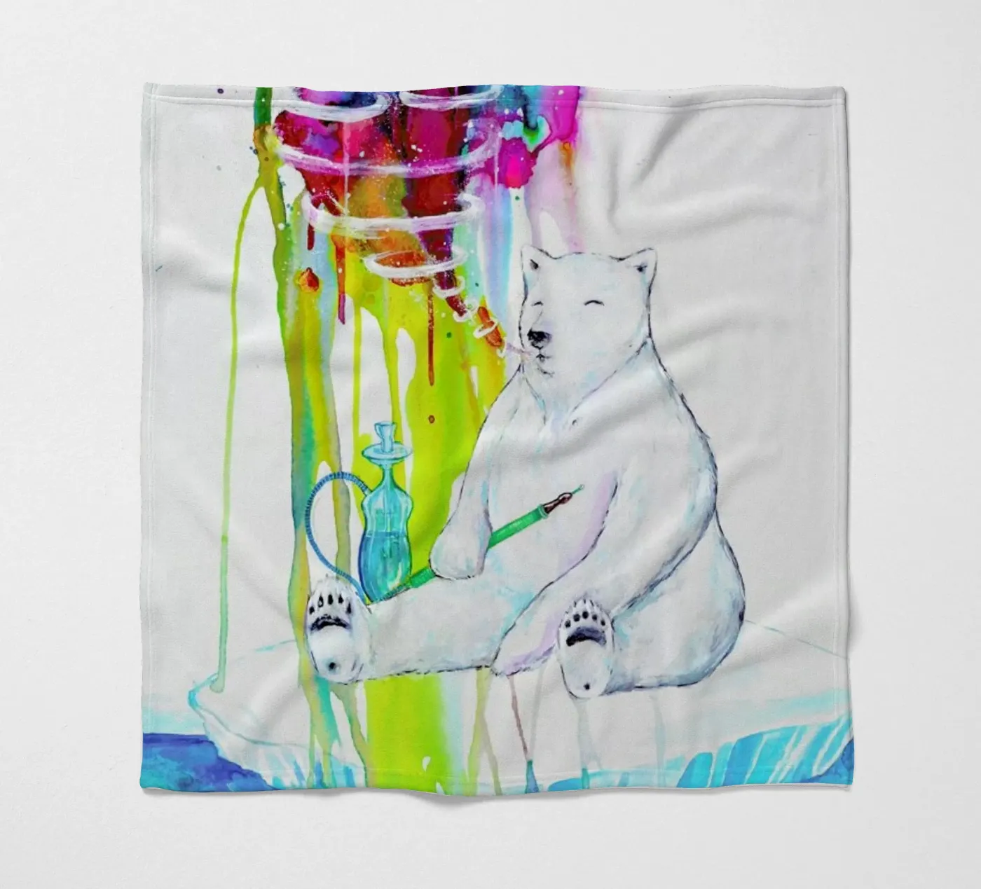 Mint fleecedeken van Marc Allante