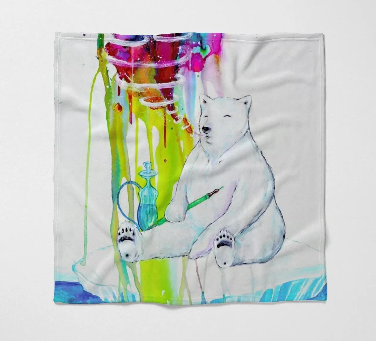 Mint fleecedeken van Marc Allante