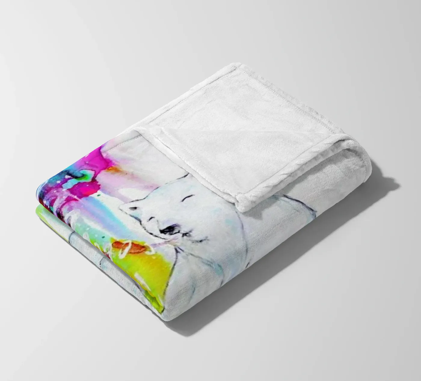 Mint Fleecedecke von Marc Allante