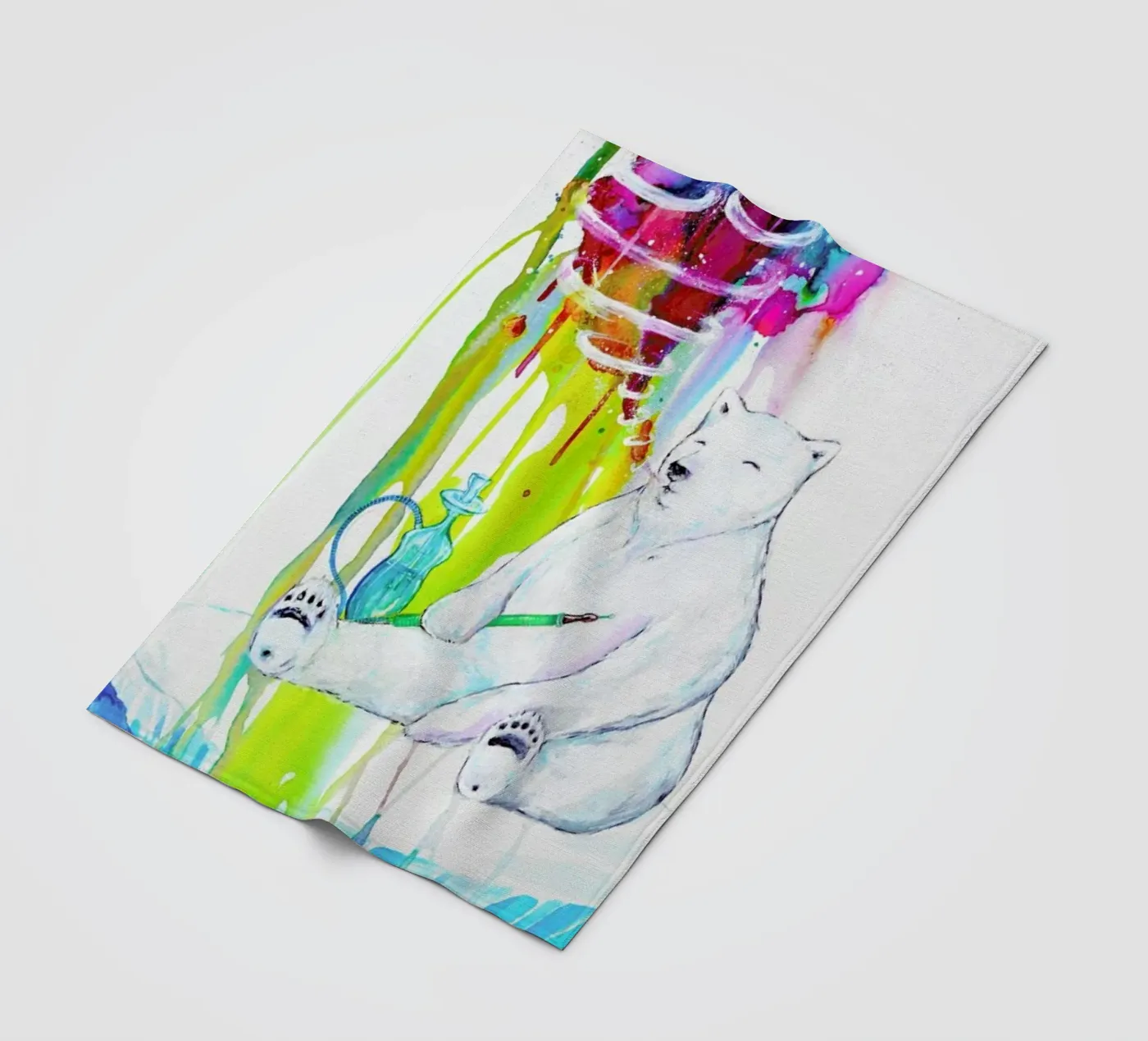 Mint fleecedeken van Marc Allante