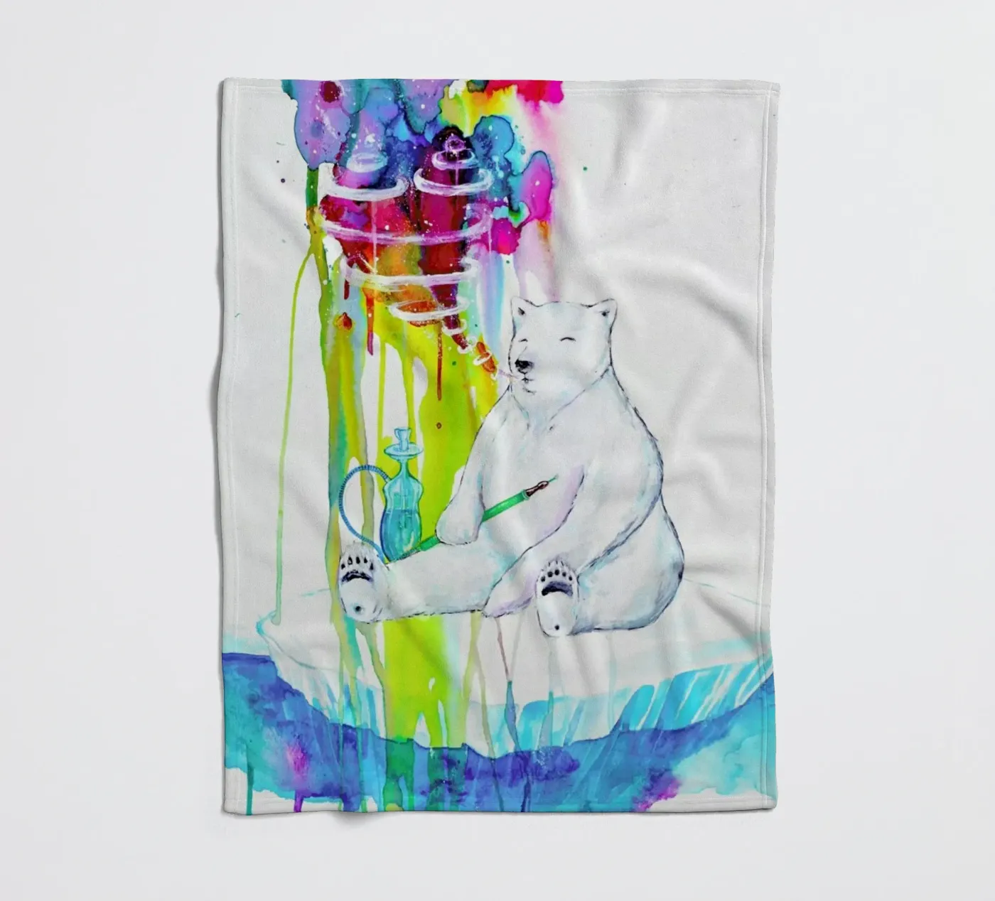 Mint Fleecedecke von Marc Allante