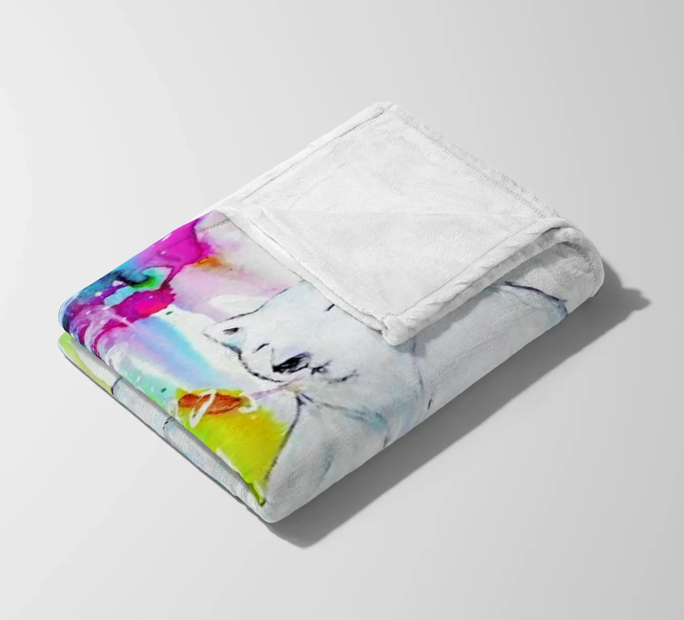 Mint Fleecedecke von Marc Allante