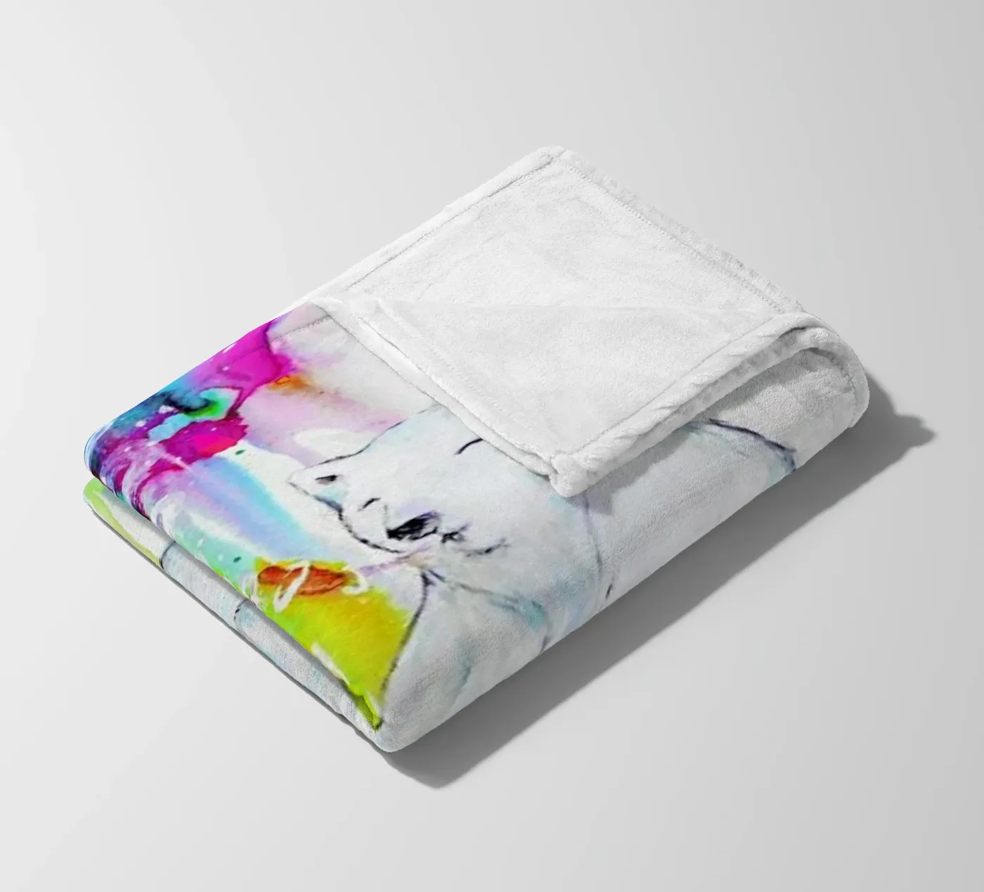 Mint Fleecedecke von Marc Allante