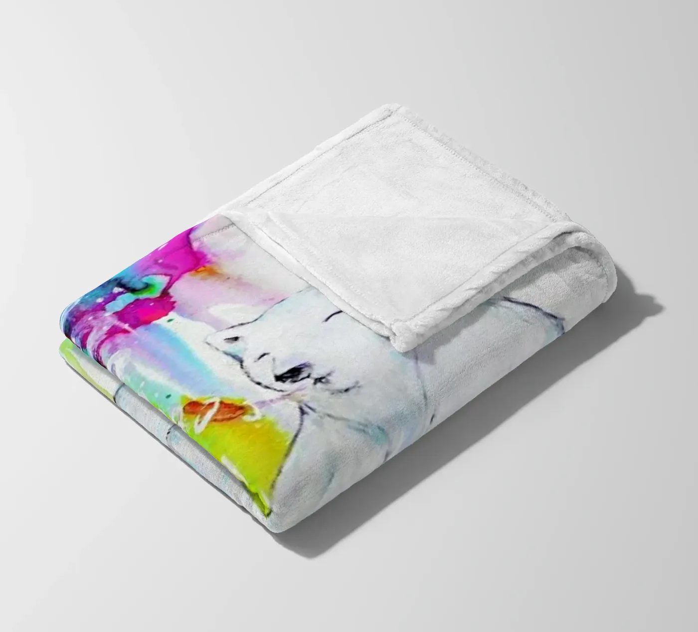 Mint fleecedeken van Marc Allante