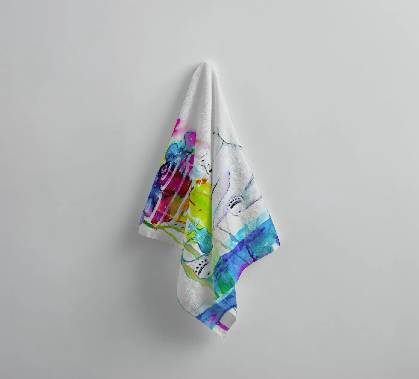 Mint badhanddoek van Marc Allante