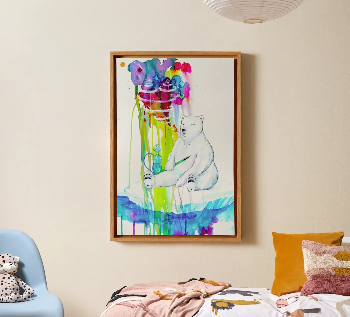 Mint canvas by Marc Allante