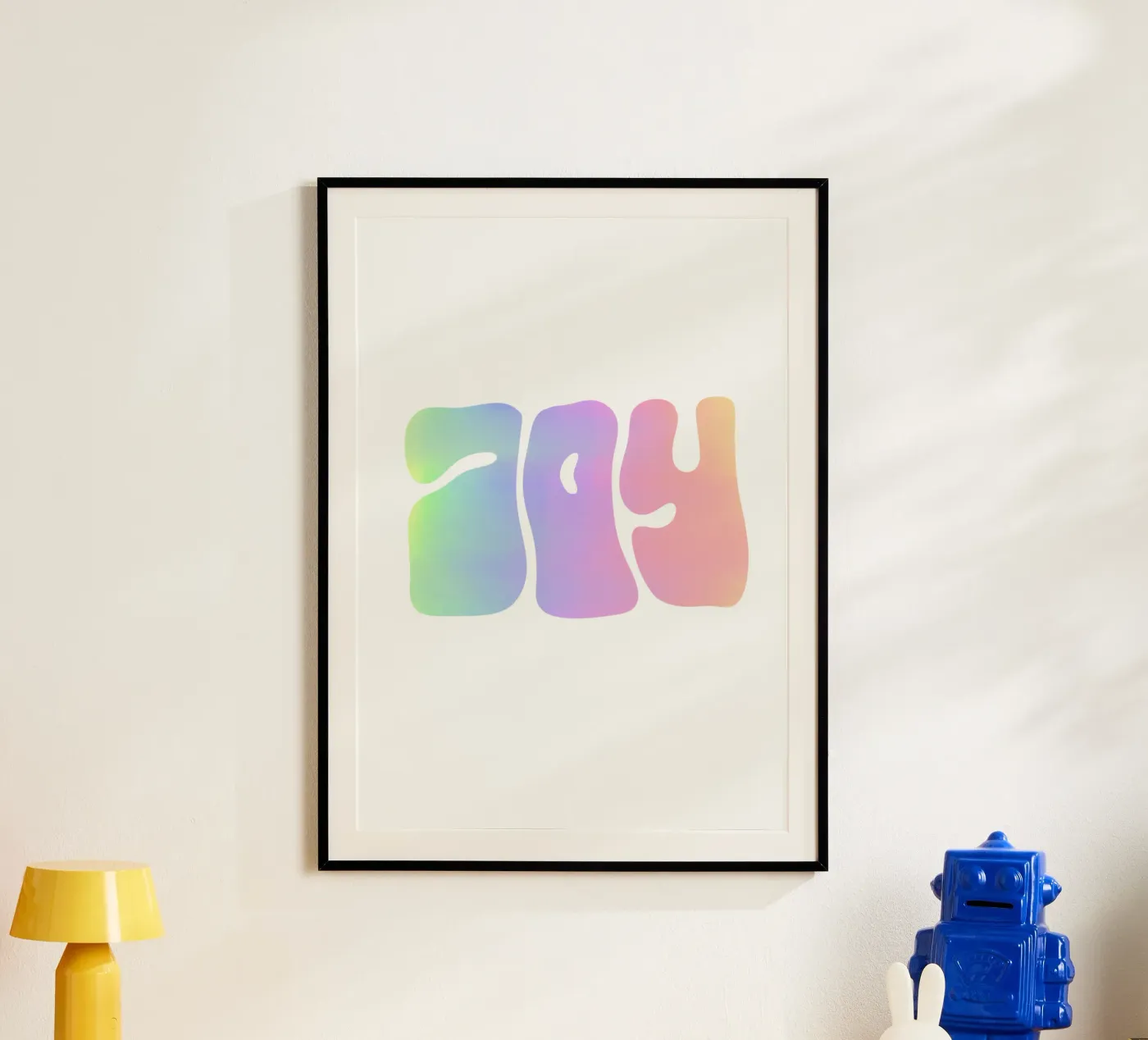 soft rainbow joy poster da DopamineDesign