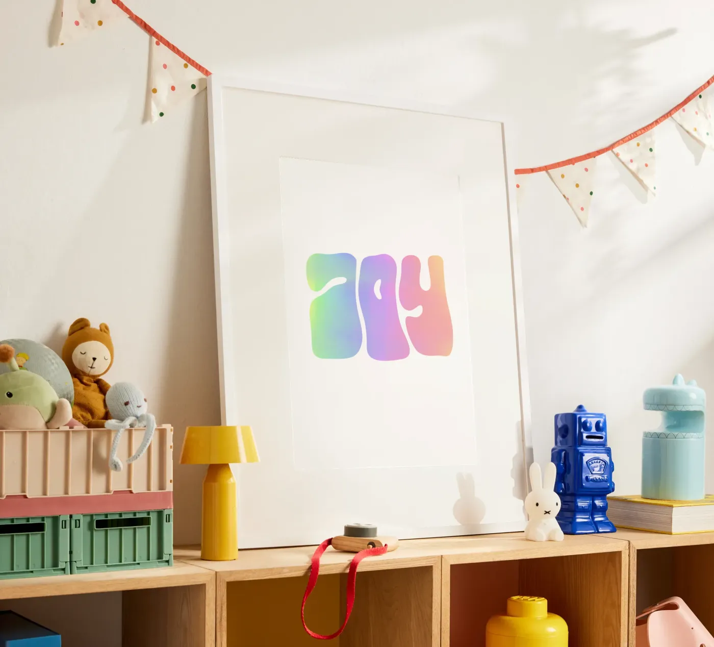 soft rainbow joy poster da DopamineDesign