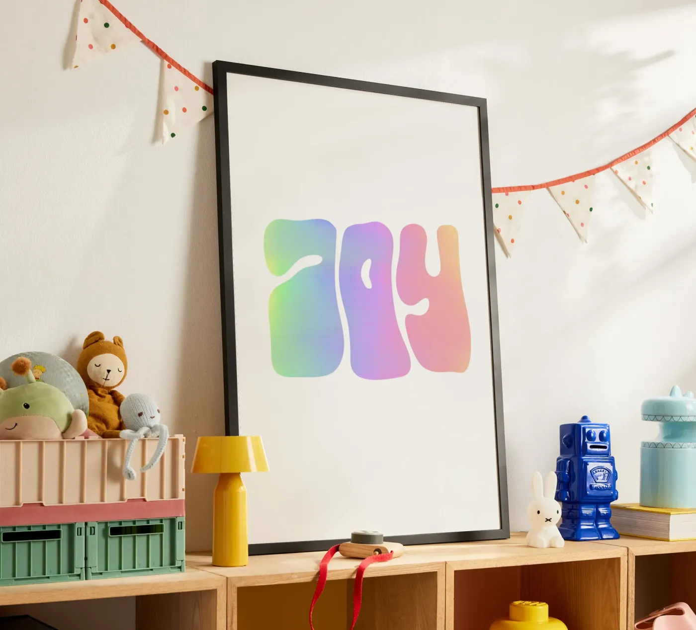 soft rainbow joy poster da DopamineDesign