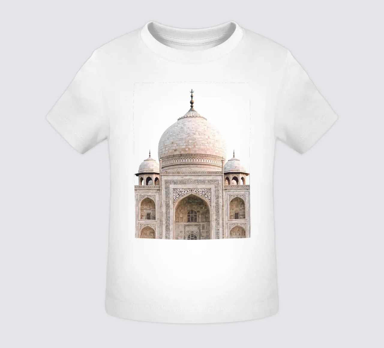 Taj Mahal - masterpiece of architecture baby t-shirt by Whole©