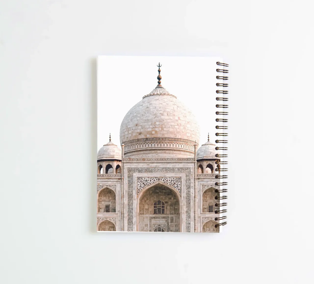 Taj Mahal - chef-d'œuvre de l'architecture carnet à spirale de Whole©