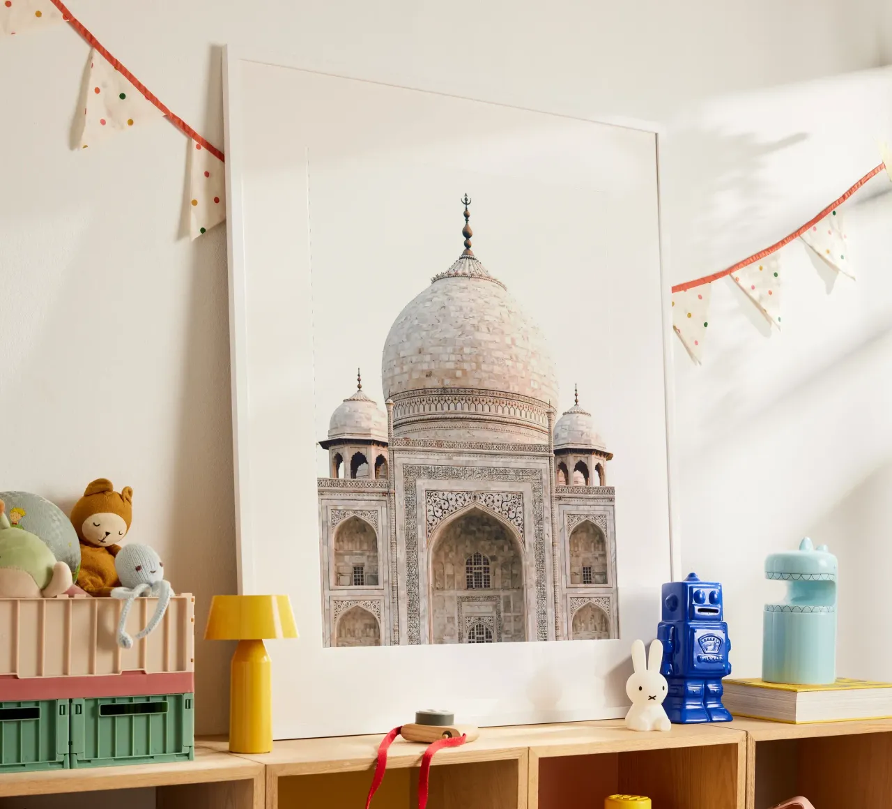 Taj Mahal - chef-d'œuvre de l'architecture hahnemühle de Whole©