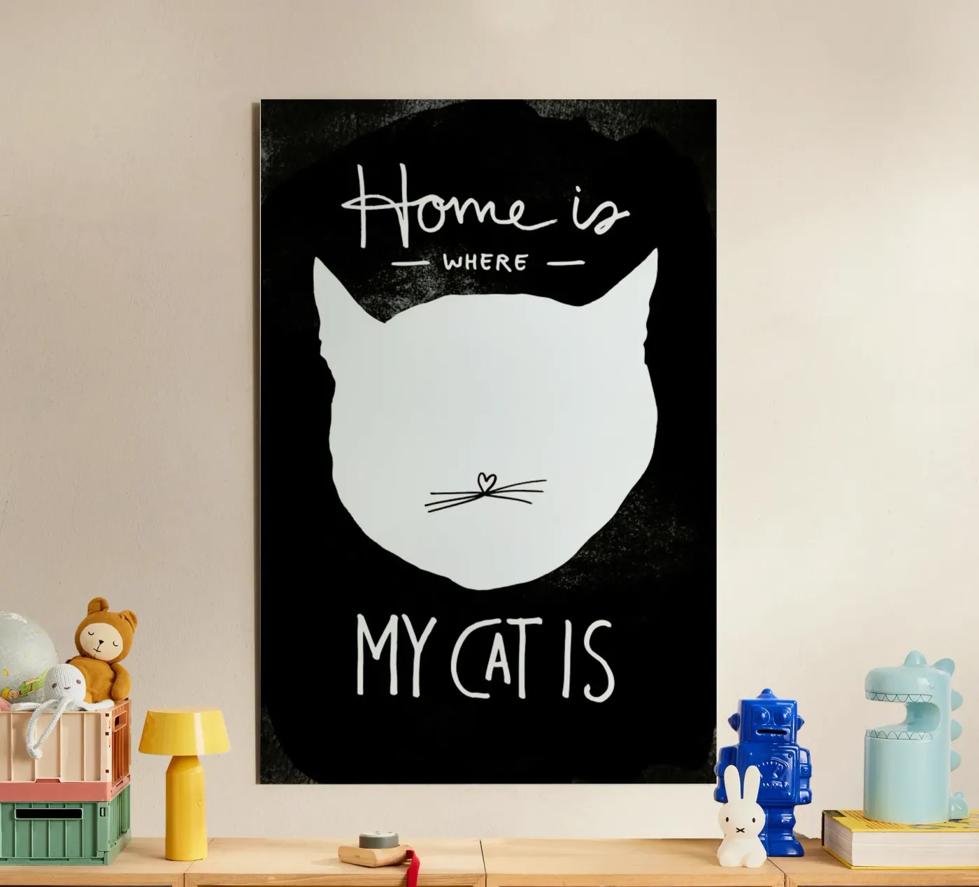 Cat alluminio dibond da typealive