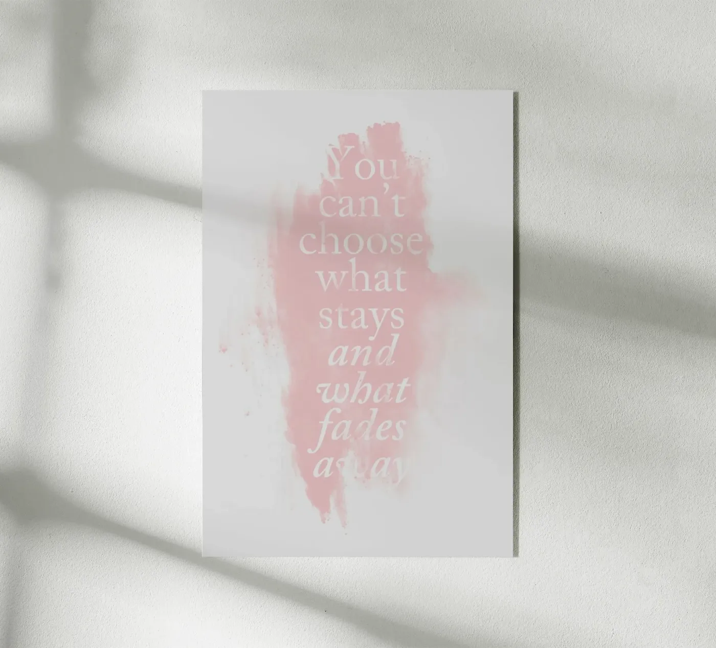 Fade plexiglass da typealive