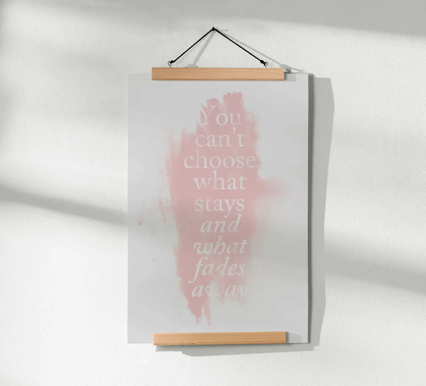 Fade Poster von typealive