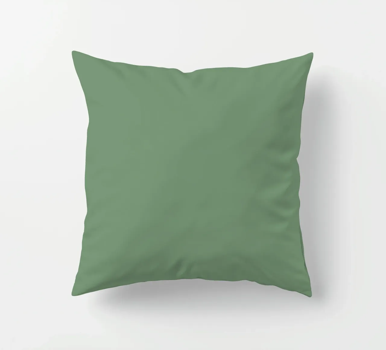 Cool to Be Kind Typografie Design in verde e giallo cuscino da THE MOTIVATED TYPE