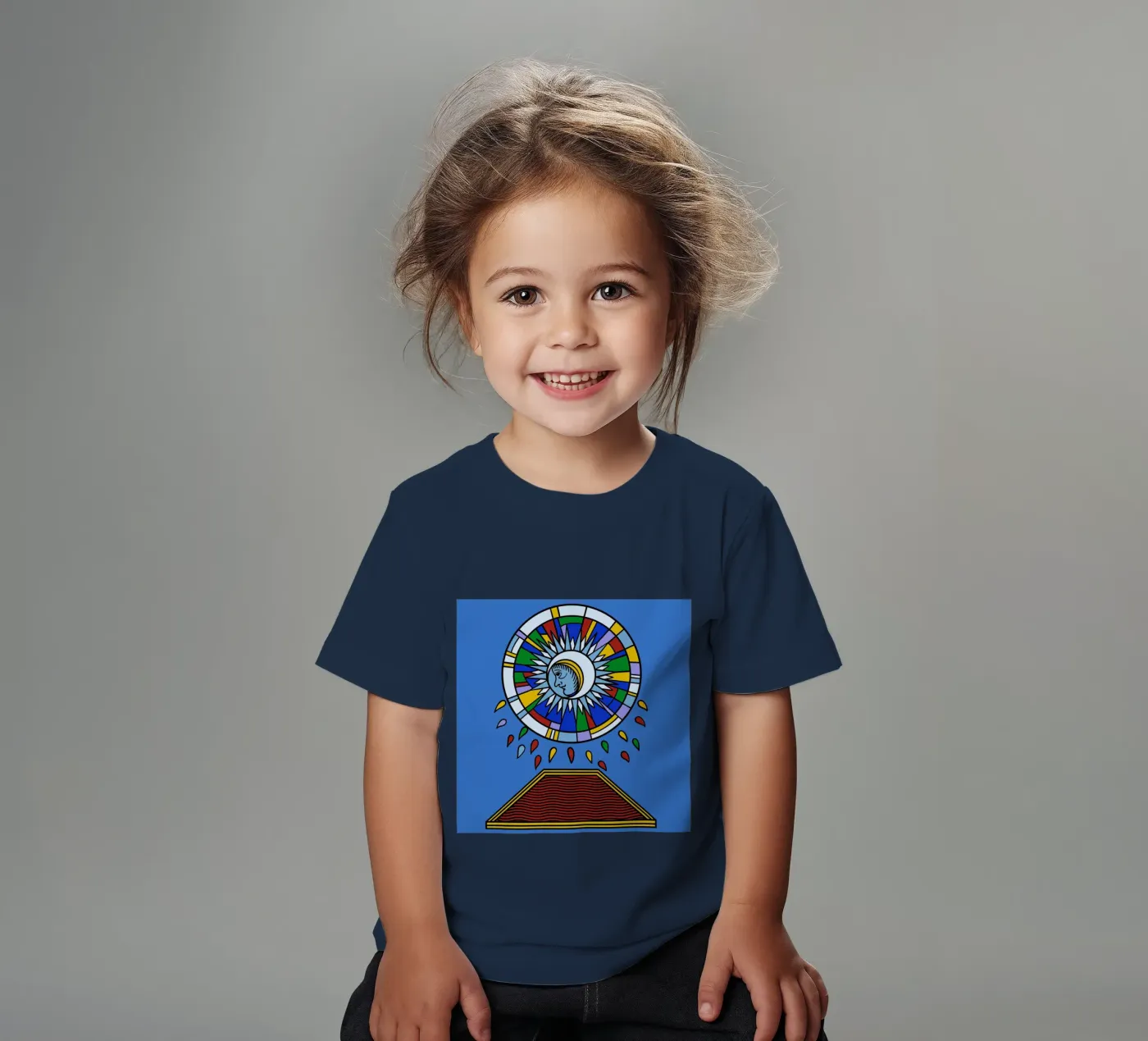 Violent Moon t-shirt bambini da Charlie's Heart