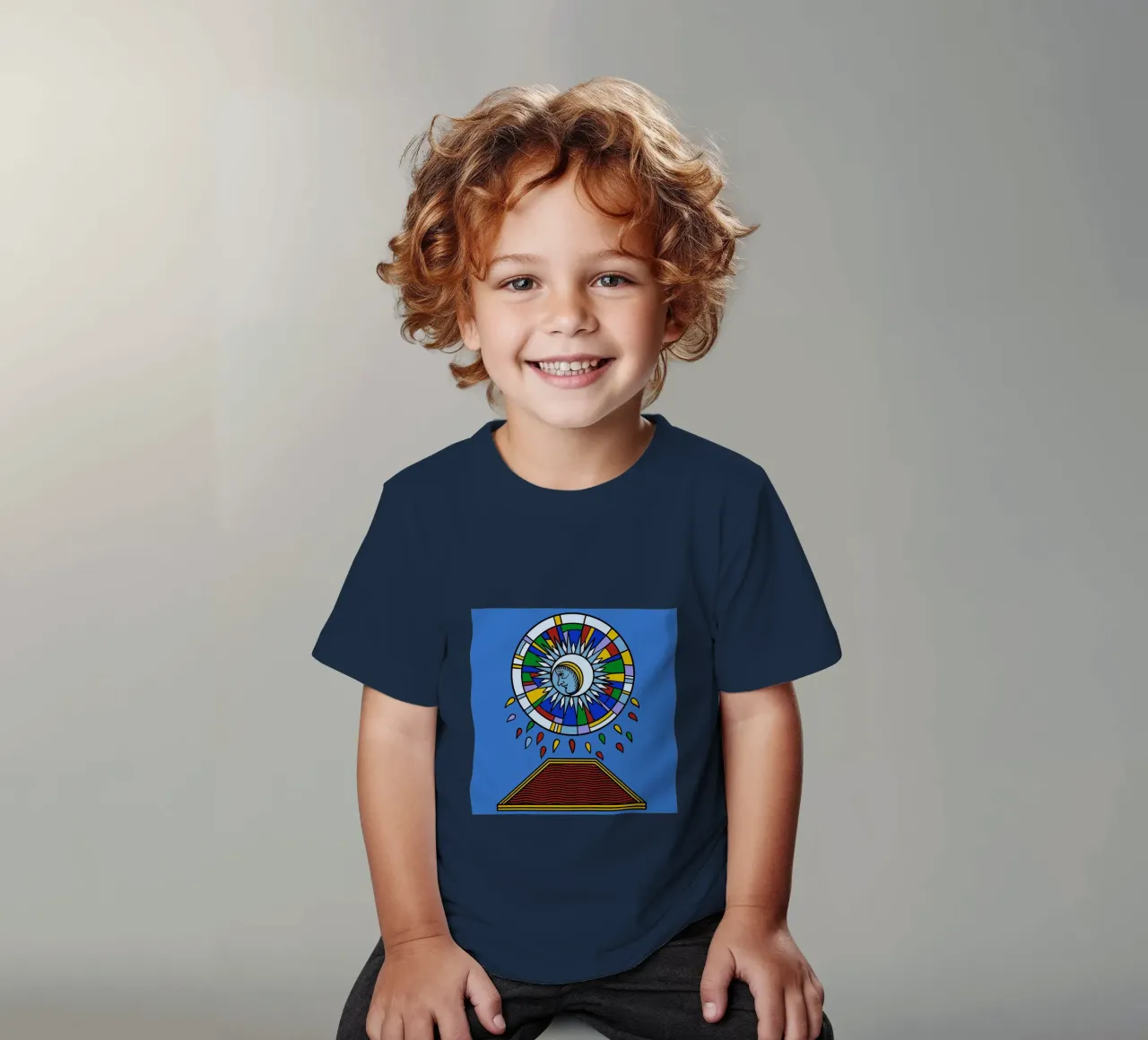 Violent Moon t-shirt bambini da Charlie's Heart