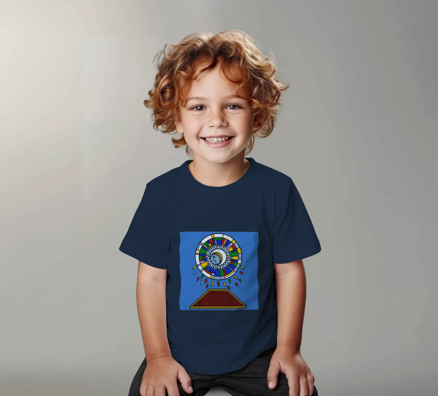 Violent Moon t-shirt bambini da Charlie's Heart