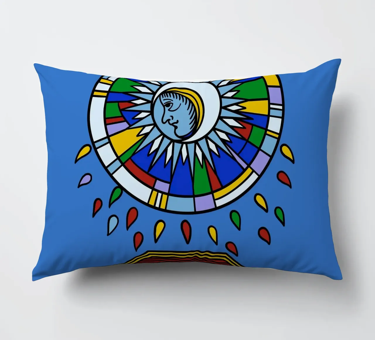Violent Moon cuscino da Charlie's Heart