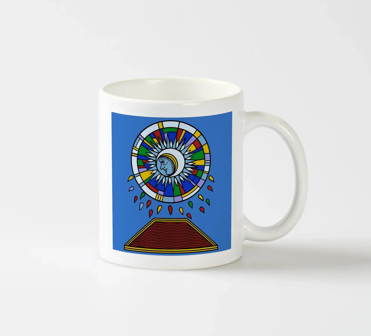 Violent Moon tazza in ceramica da Charlie's Heart