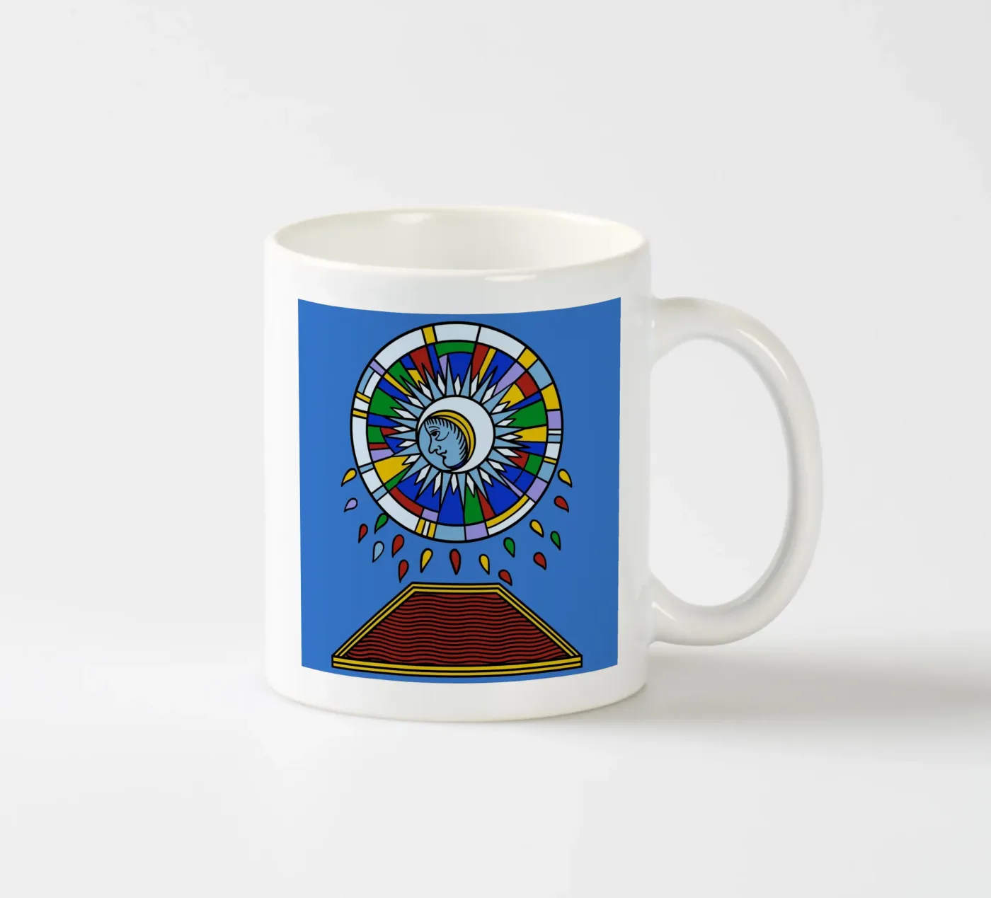 Violent Moon ceramic mug by Charlie's Heart