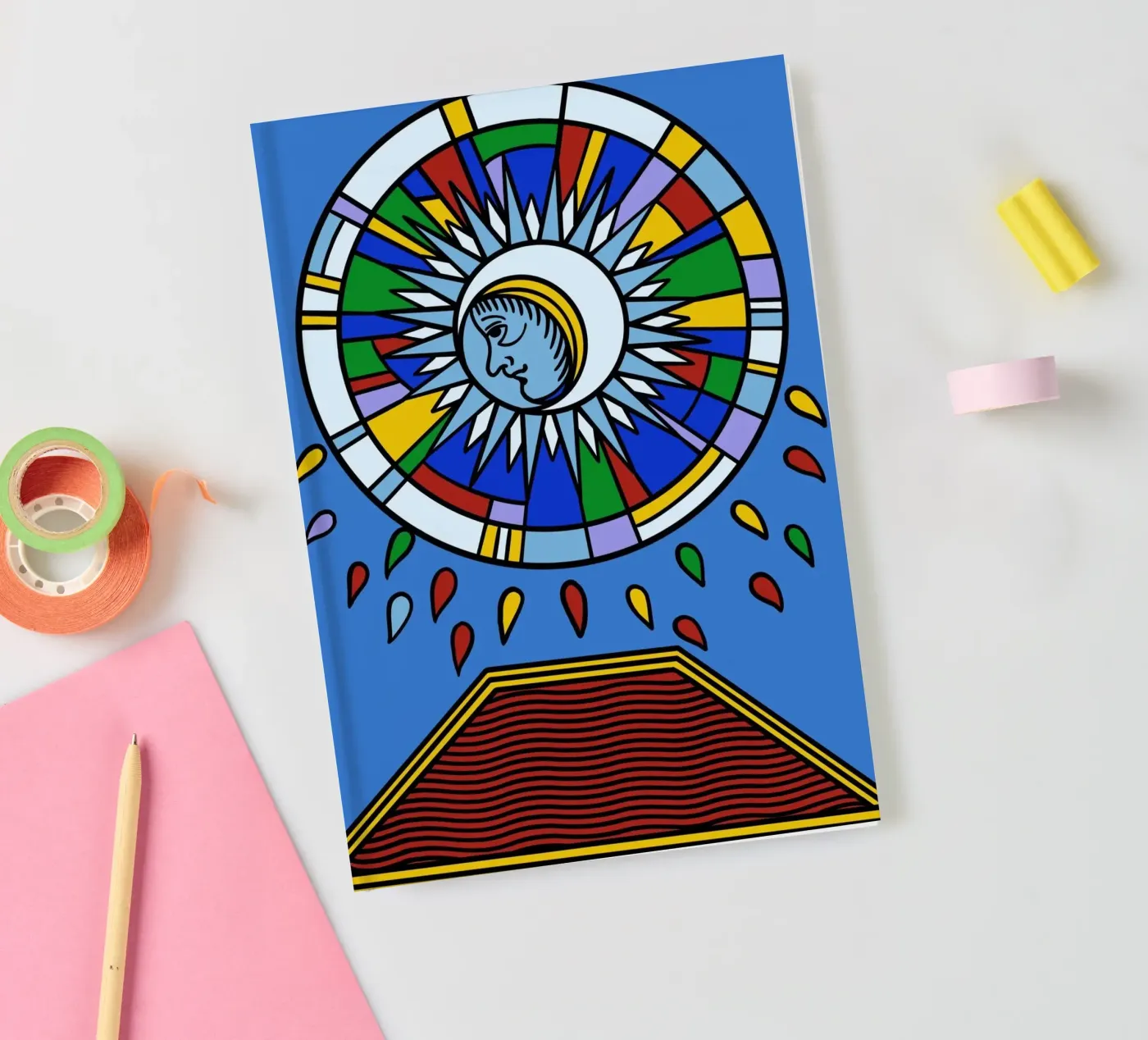 Violent Moon notebook by Charlie's Heart