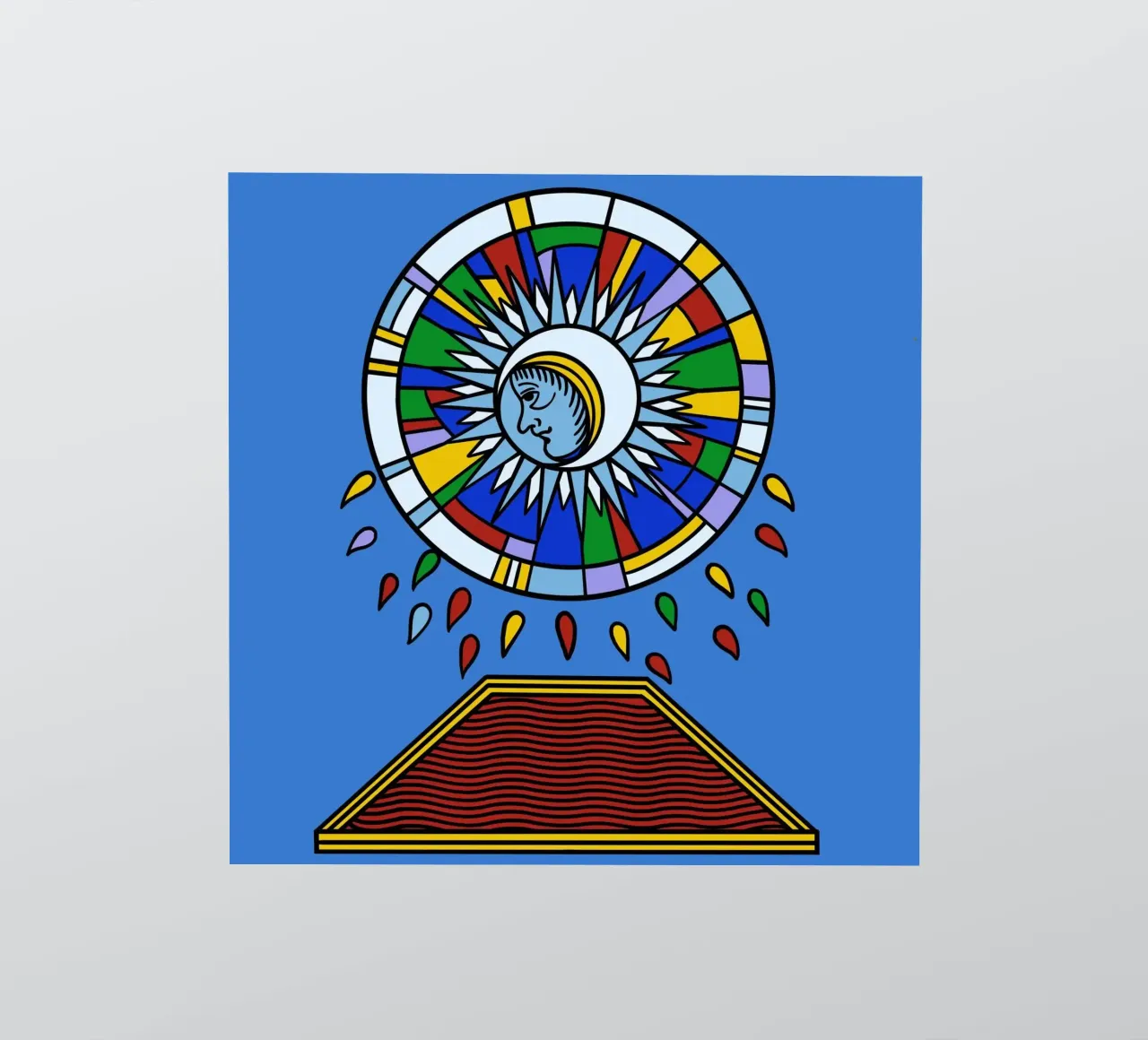 Violent Moon sticker by Charlie's Heart