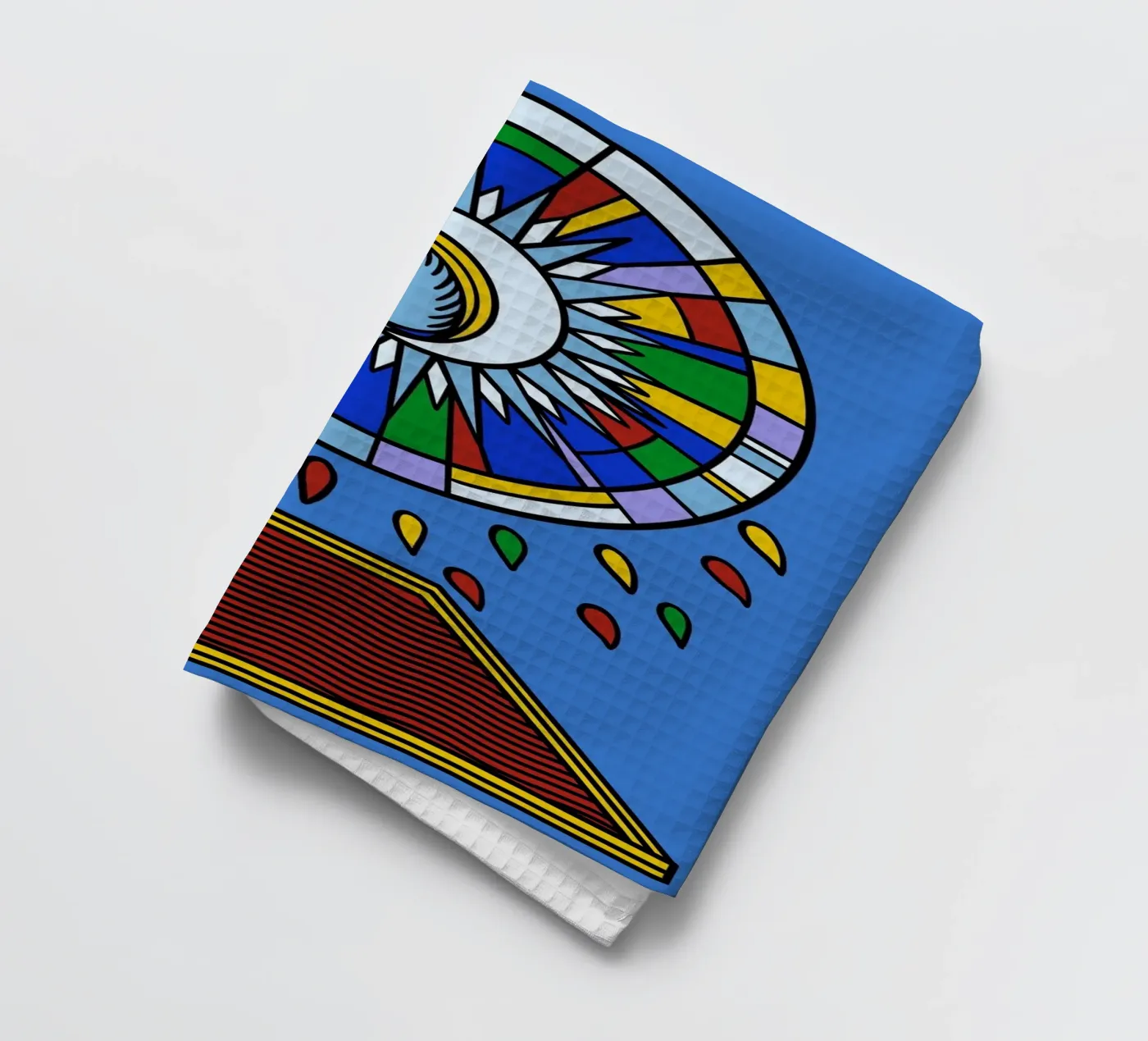 Violent Moon tea towel by Charlie's Heart