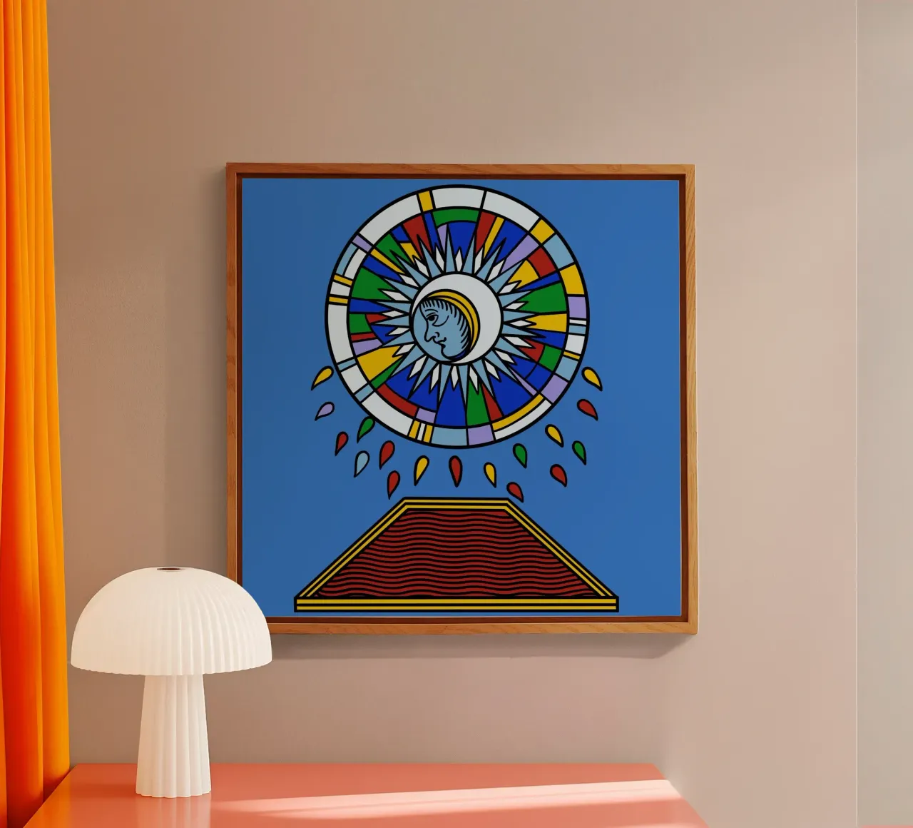 Violent Moon plexiglass da Charlie's Heart