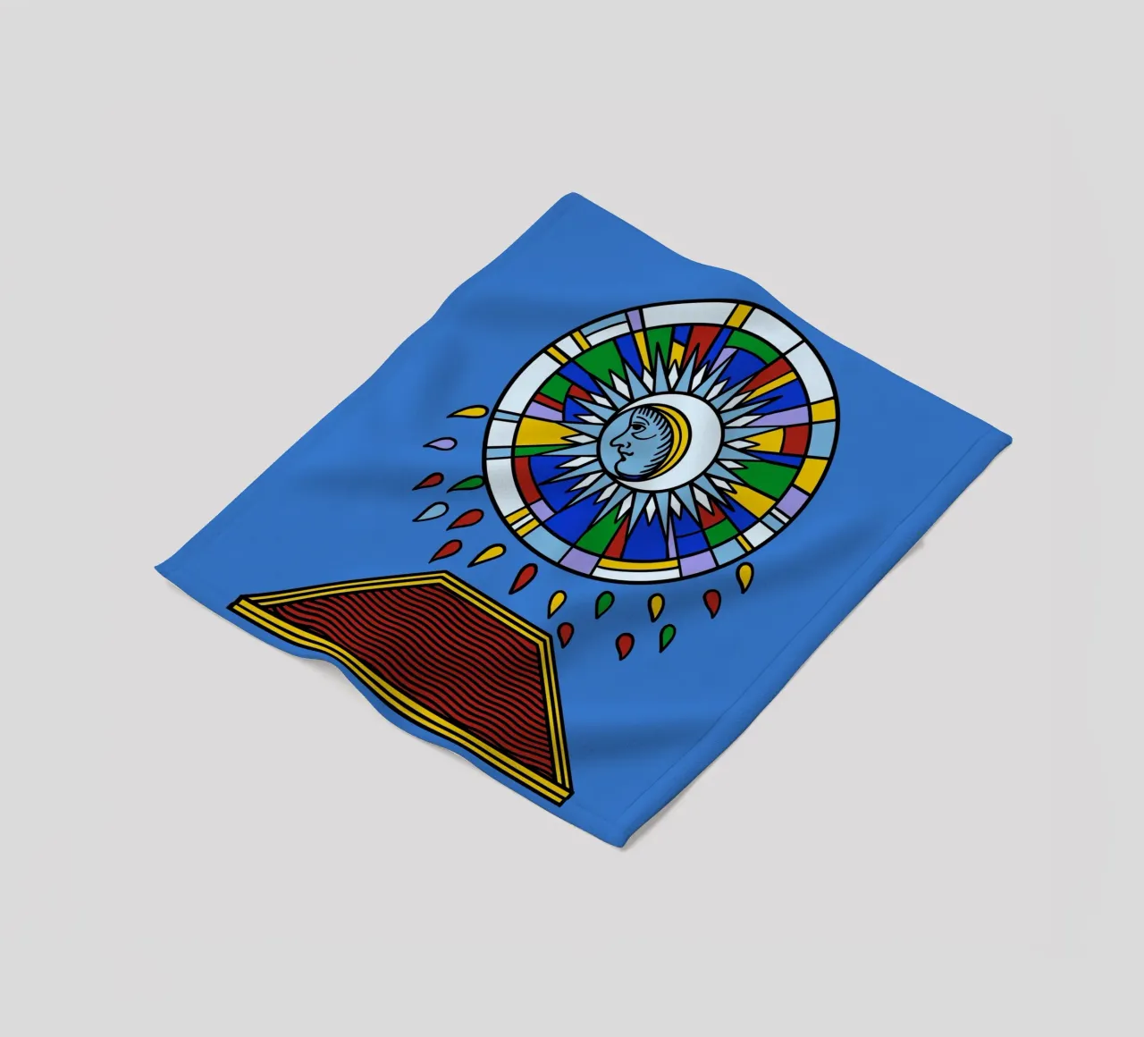 Violent Moon fleecedeken van Charlie's Heart