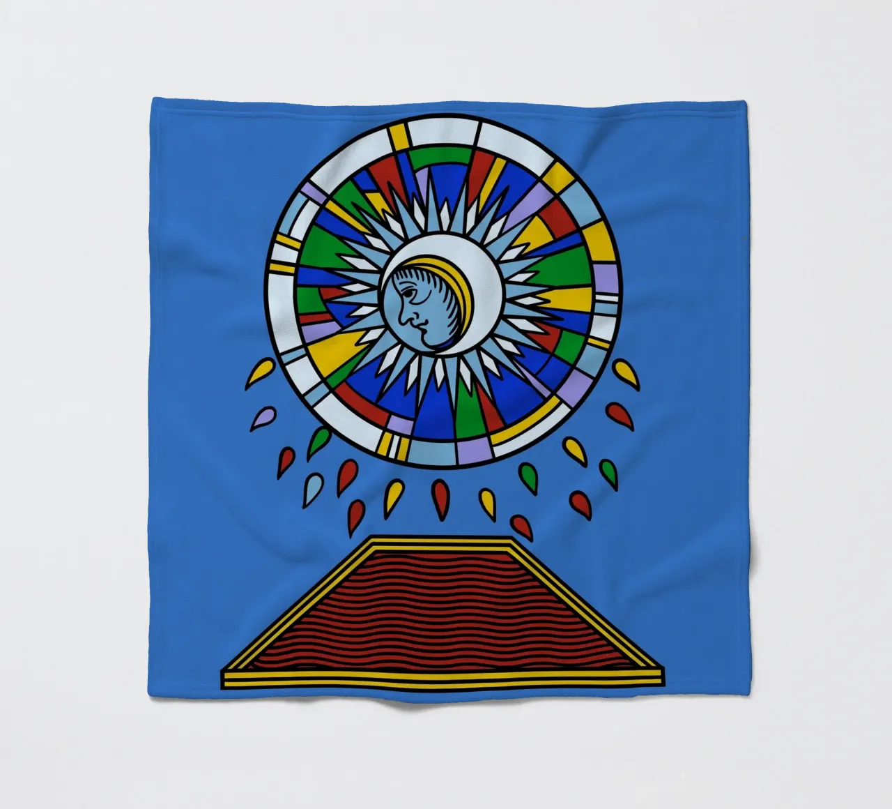 Violent Moon fleecedeken van Charlie's Heart