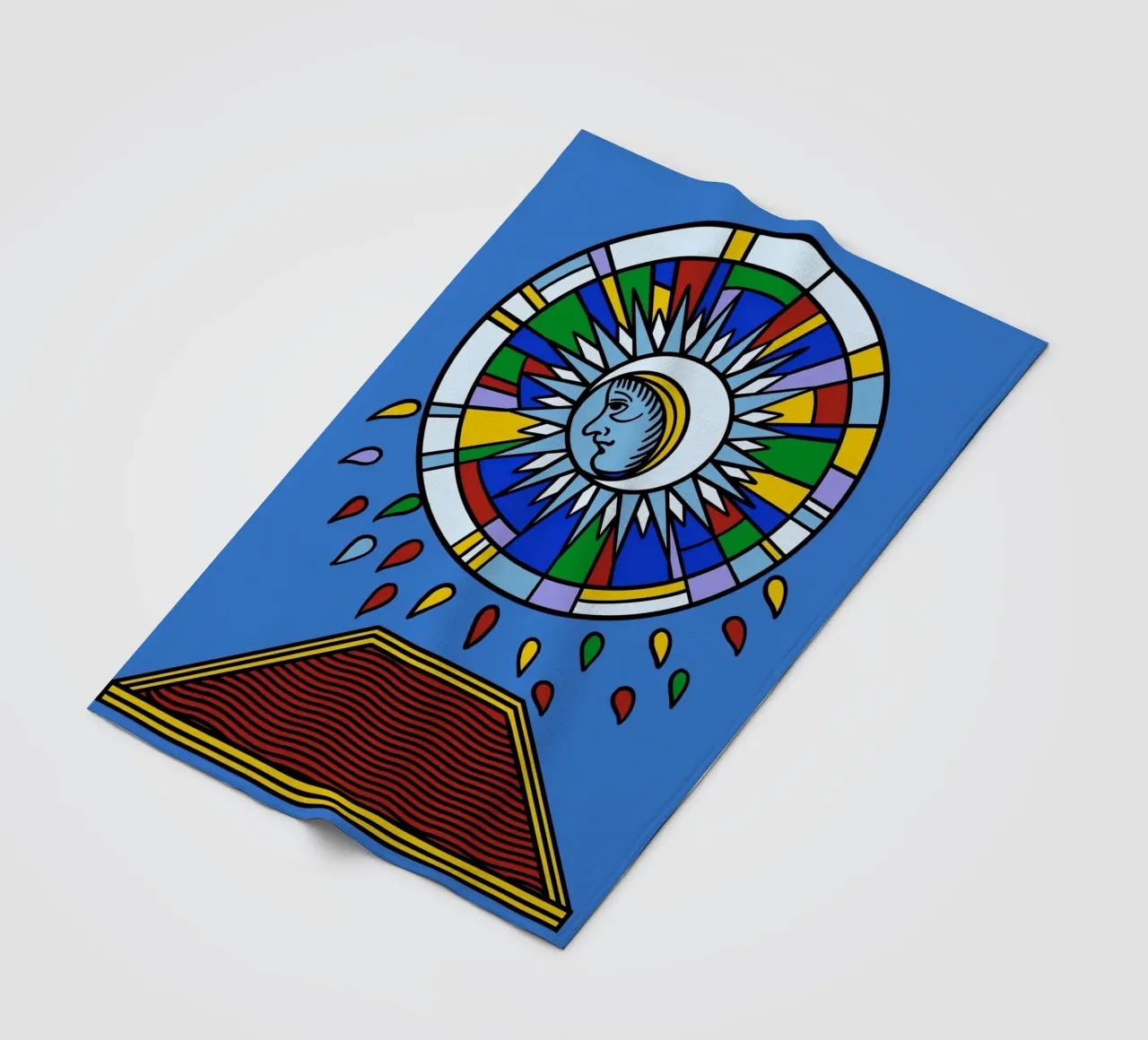 Violent Moon fleecedeken van Charlie's Heart