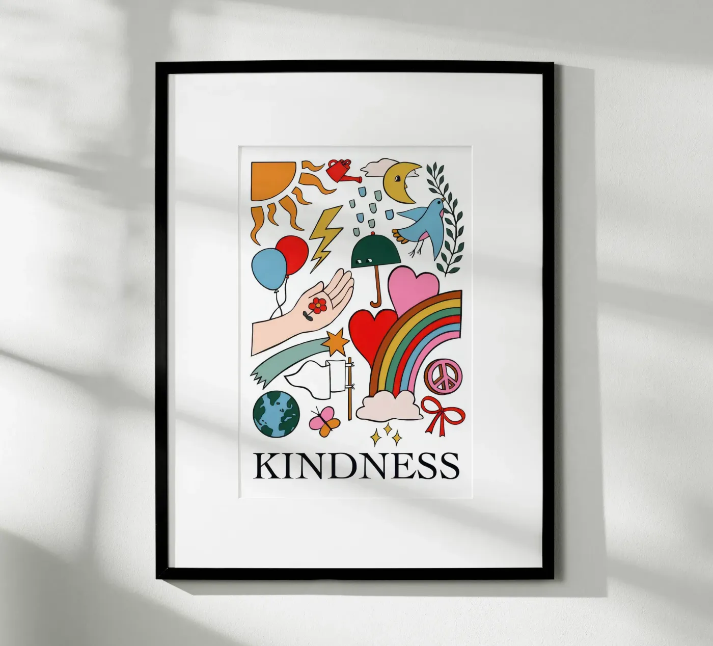 Kindness poster by julia fuhrman