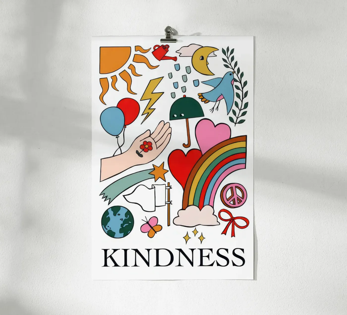 Kindness poster by julia fuhrman